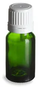 10 ml Glass Bottle with Euro Dropper Lid, empty