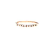 14K Diamond Band