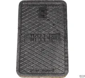 1527 Rectangular Water Meter Cover — Bass & Hays Foundry