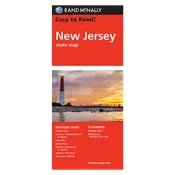 New Jersey State Easy to Read Map