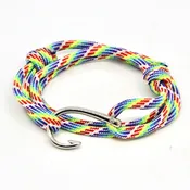 Adjustable Fish Hook Wrap Bracelet or Anklet 14 Options