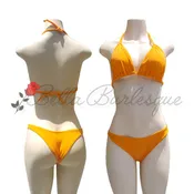Cute orange bikini