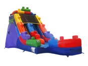 15 Blocks Inflatable Slide Wet/Dry