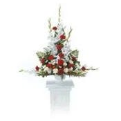 Red and White Classic Arrangement