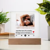 Acrylic Square Plaque w/ Stand