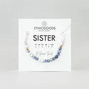 Morse Code Bracelet | SISTER: Lapis & Howlite