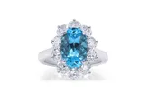 Pariaba Tourmaline Ring 2.05 Ct. — Celine Custom Jewelers