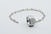 10" Recorder Chart Knob & Chain, Clockwise Chart Rotation | Part# R27-13-06