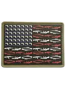 2A US FLAG PVC MORALE PATCH