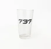 737 Pint Glass