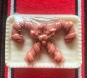 Candy Cane goat milk soap