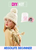 All You Knit Kit in a bag - My First Hat - Merino No. 5