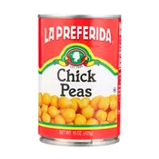Canned Chickpeas (15 oz) | La Preferida Pantry Staple