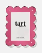 Acrylic Picture Frame- Hot Pink Chrome