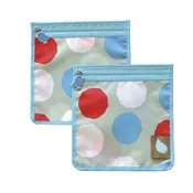 Food Storage and Reusable Food Snack Bags, Set of 2, Perfect Pouch