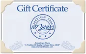 Gift Certificate