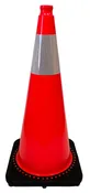 28 Inch Traffic Cone - Reflective