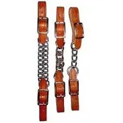 BERLIN HARNESS LEATHER CURB STRAPS/H415A/H415B/H415C