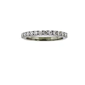 White Gold Diamond Band