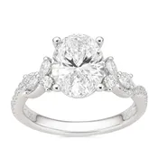 Eternalle 14k White Gold Lab-Grown Diamond Engagement Ring 3 1/2 ct. tw.