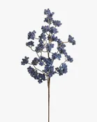 27" Blue Cluster Berry Spray