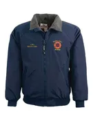 Embroidered Three Seasons Jacket – Navy