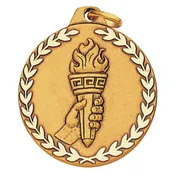 1 1/4 inch Achievement Torch and Hand E9128