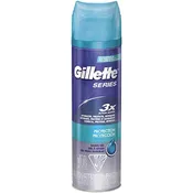 2 Pack Gillette Series 3X Action Shave Gel, Protection, 7 Ounce