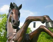 Bronze 10ft Rearing Horse