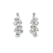 Classic Vine Wedding Dangle Earrings style no. E209