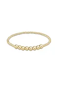Enewton Beaded Gold Blissful Pattern 5mm Classic Bracelet