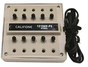 10-Position Stereo Jackbox with 1-4" Jacks