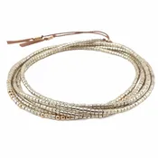 Abacus Row / Necklace / Gobi
