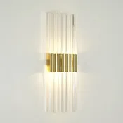 Acrylic Sconce - Brass