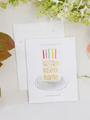 Birthday Slice - Seeded Birthday Card