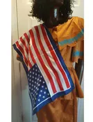AMERICA FLAG SCARF