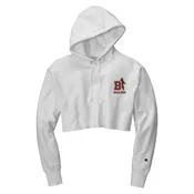 BROWN SAILING - CHAMPION WOMEN'S CROP SWEATSHIRT (TRANSFER)