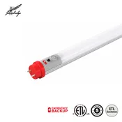 4 ft. LED Tube with Emergency Backup - Color Selectable - 2100 Lumens - Type B - Operates Without Ballast