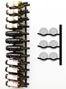 24 Bottle Wall Mounted VintageView Wine Rack