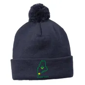 Crew 3333 Pom Pom Beanie — Pennell Printing