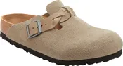 Boston Braided Taupe Suede