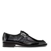 Afton Textured Shiny Calf Monk