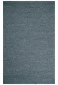 5x8 and 8x10 Braided Wool Solid Gray Hand Woven Soft Plush Area Rug