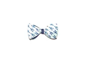 Navy &amp; Lobster Print Bowtie