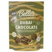 Belle's Gourmet Dubai Chocolate Popcorn