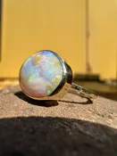 14K Australian Boulder Opal Ring — Blueground