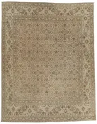10x13 Beige and Brown Persian Rug