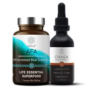 Saluz Detox Bundle – The Ultimate Cleanse with AFA & Chaga Mushroom