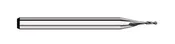 0.006 Carbide Micro Size End Mill 2 Flute Ball Nose