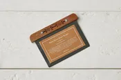 Bench Scraper, Wood Handle